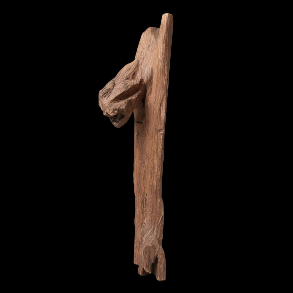 Oudh Naturel Indonésien Sculpté – Pièce Unique 1030grs